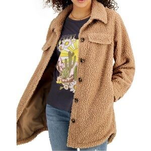 CoffeeShop Brown Teddy Jacket
